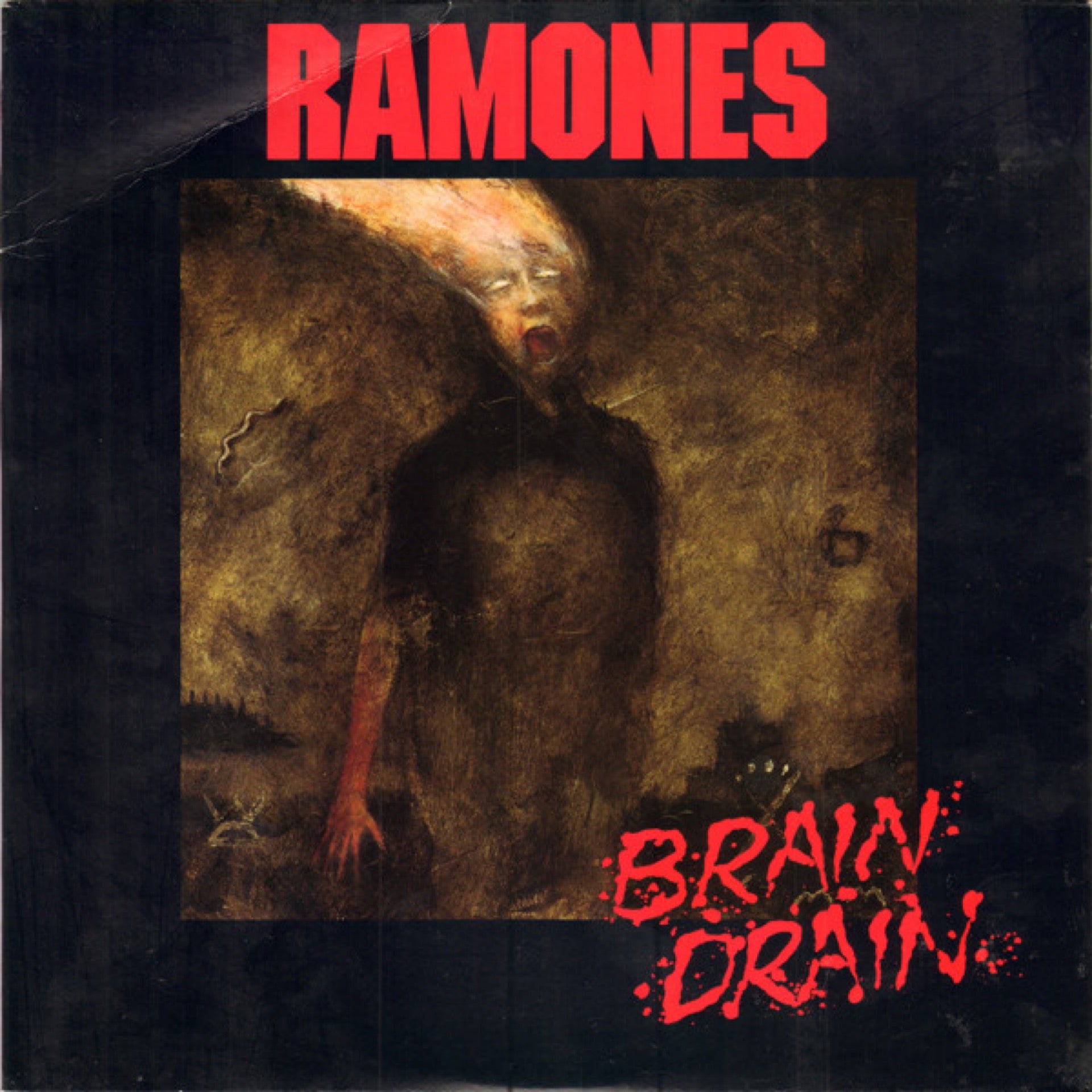 RAMONES Brain Drain CD (1989)