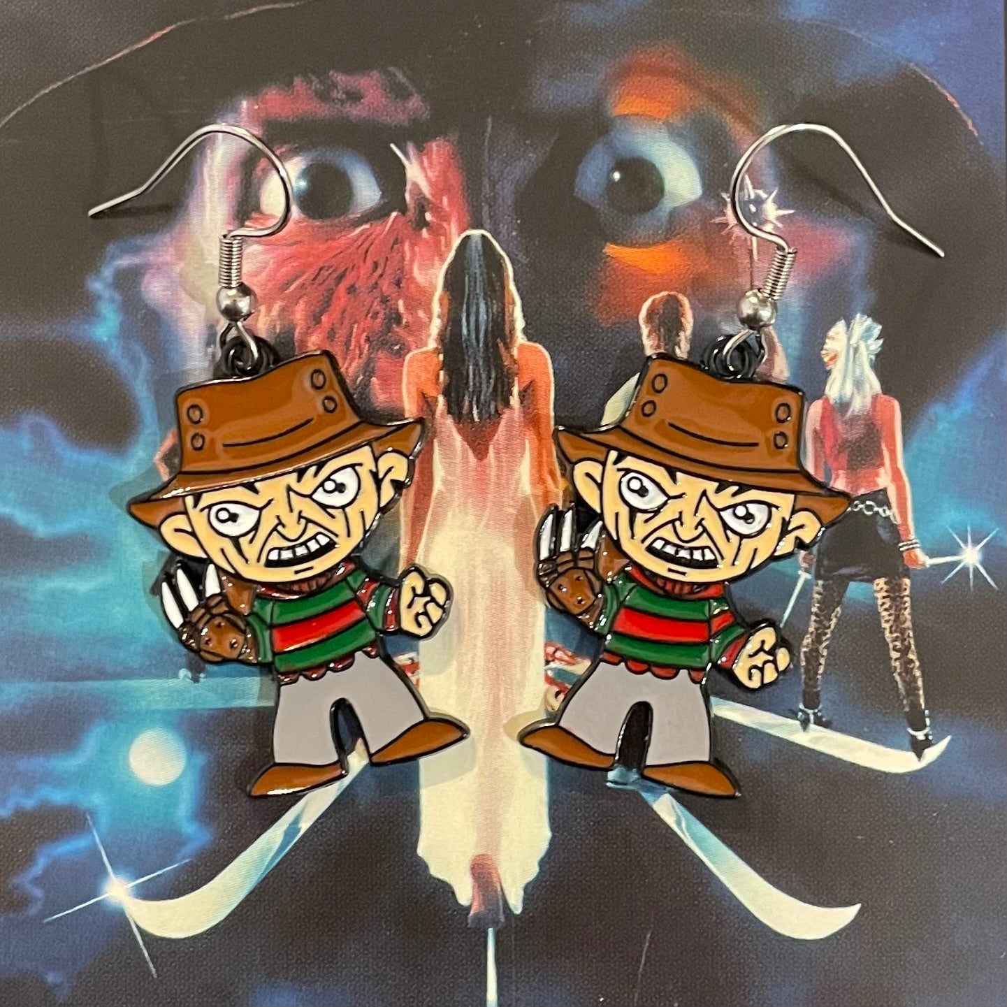 Horror Fiend Earrings - Man Of My Dreams