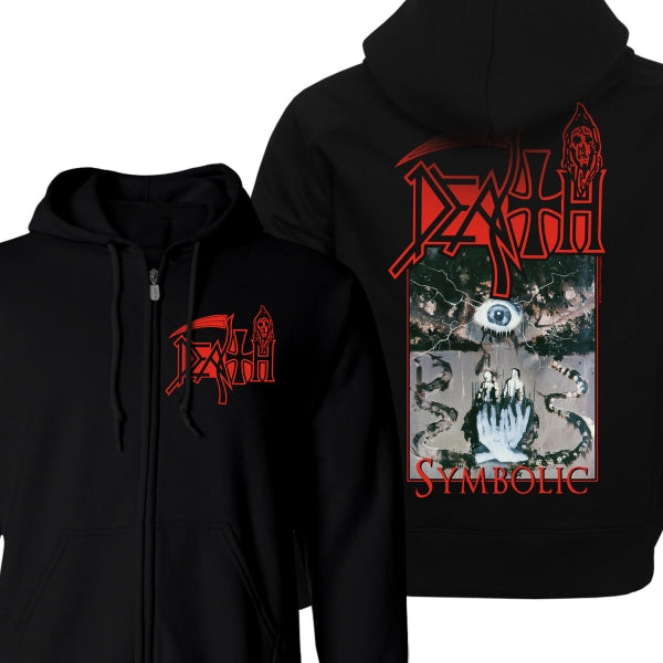 DEATH Symbolic Zip-Up Hood