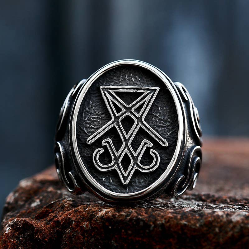 Sigil of Lucifer Signet Ring
