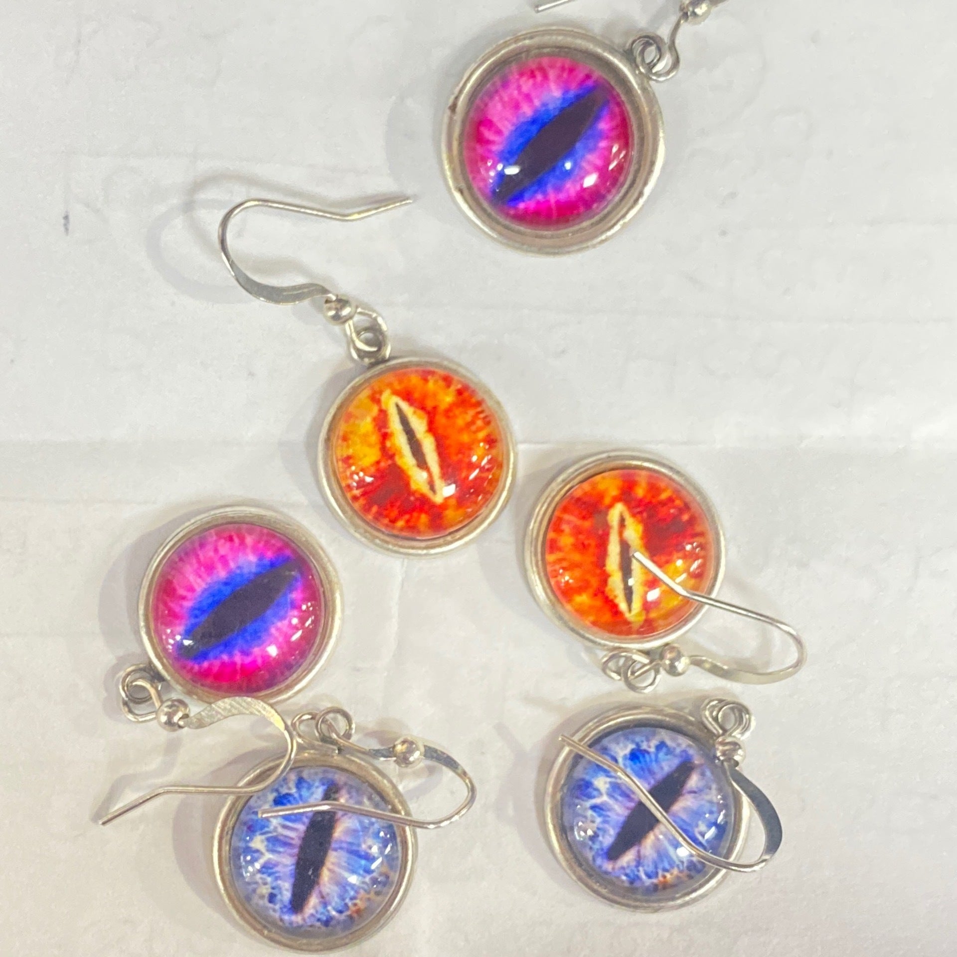 Dragon eye earrings