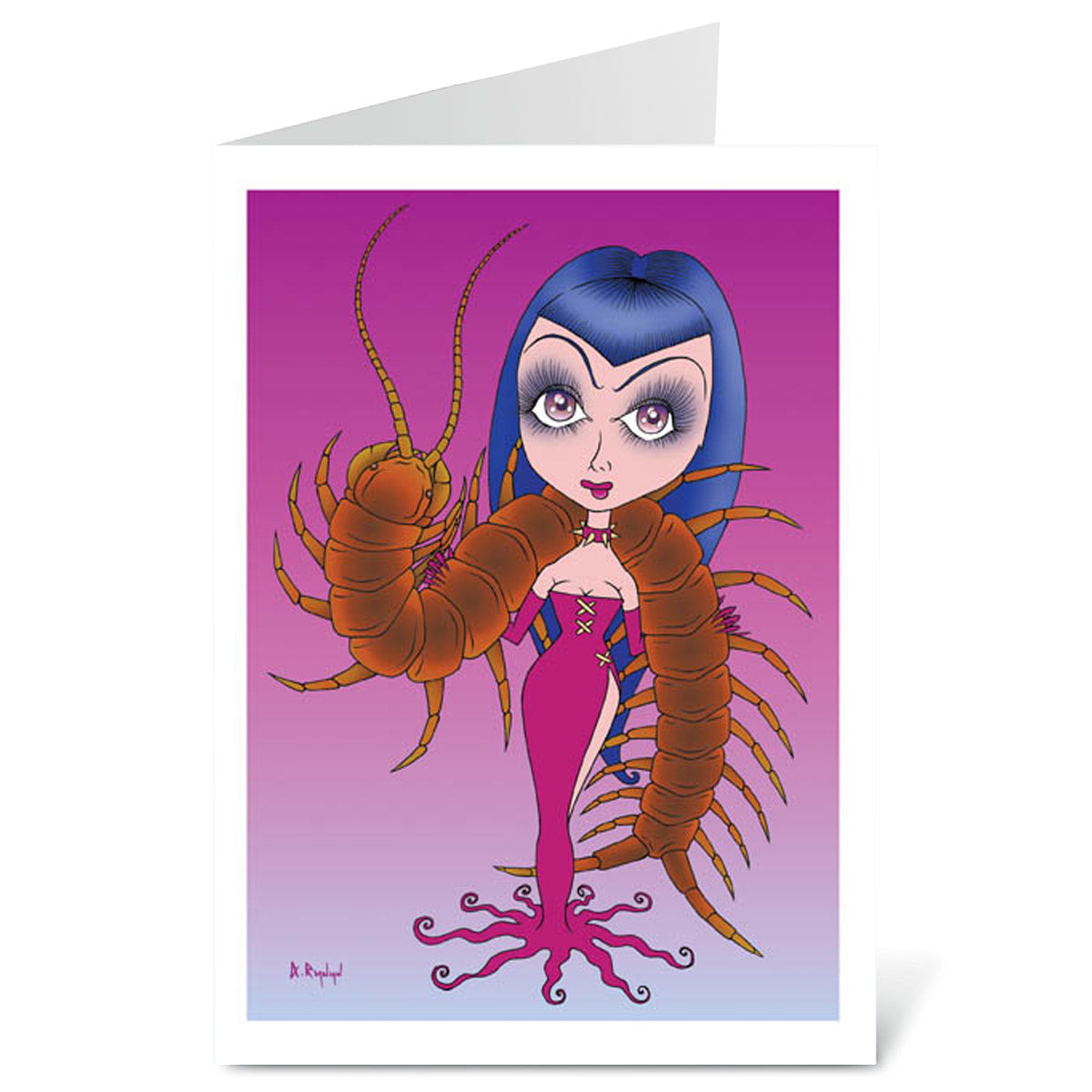 Centipederella - Blank Card