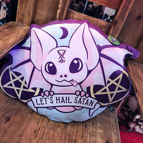 Pink Bat Cushion