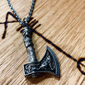blōt Gatherers Axe Pendant Necklace
