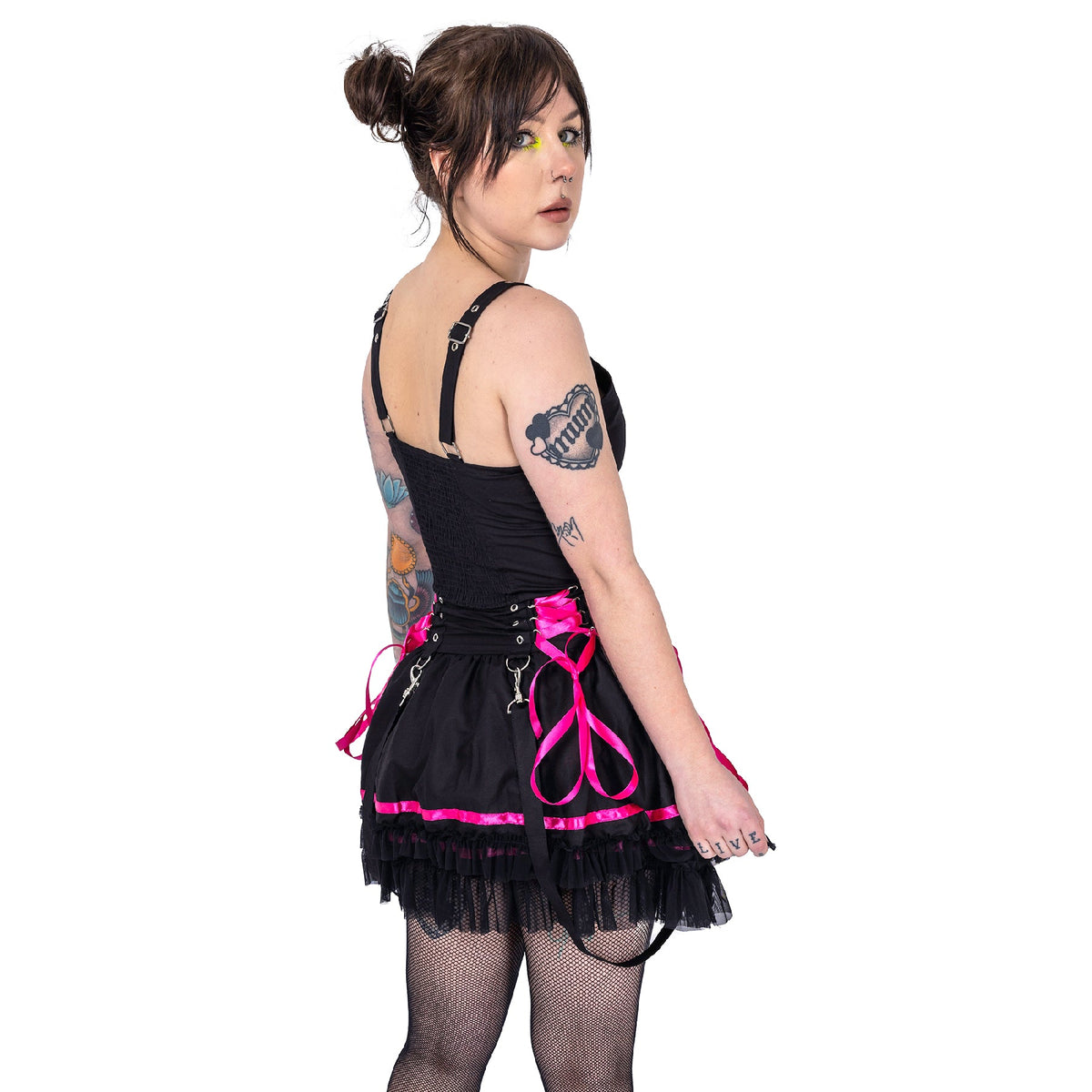 Lustre Corset Laced Dress