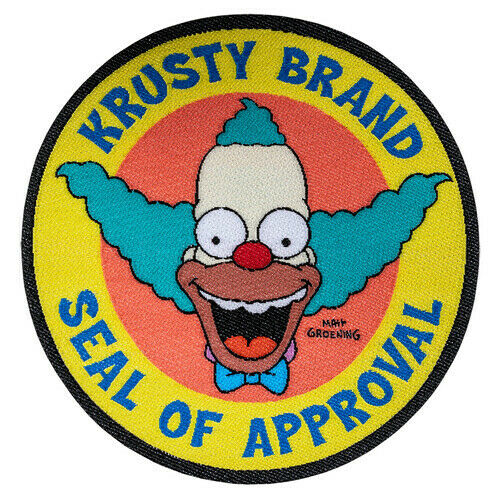 Simpsons Krusty Brand Seal of Approval