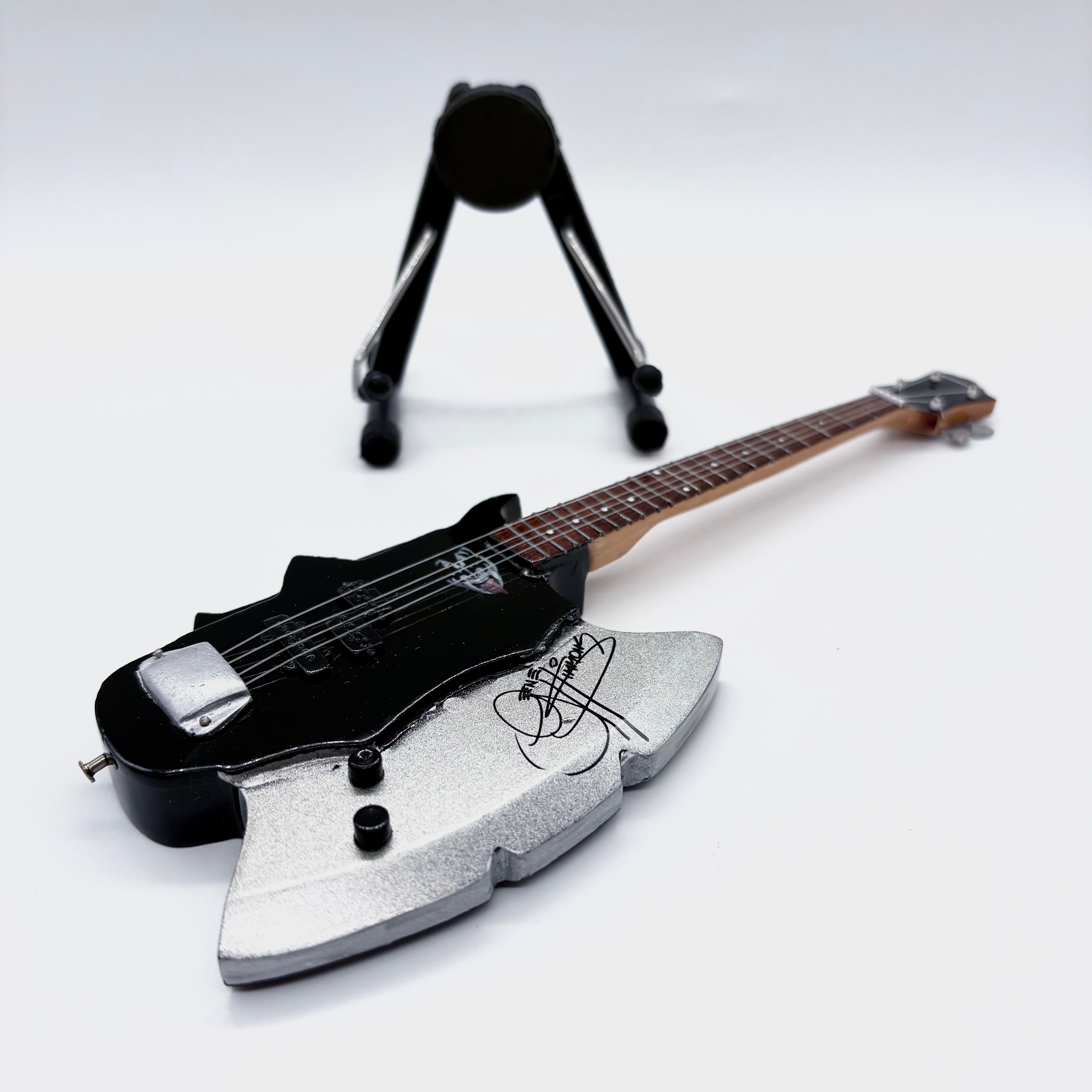 KISS Demons Mini Axe Replica Bass Guitar