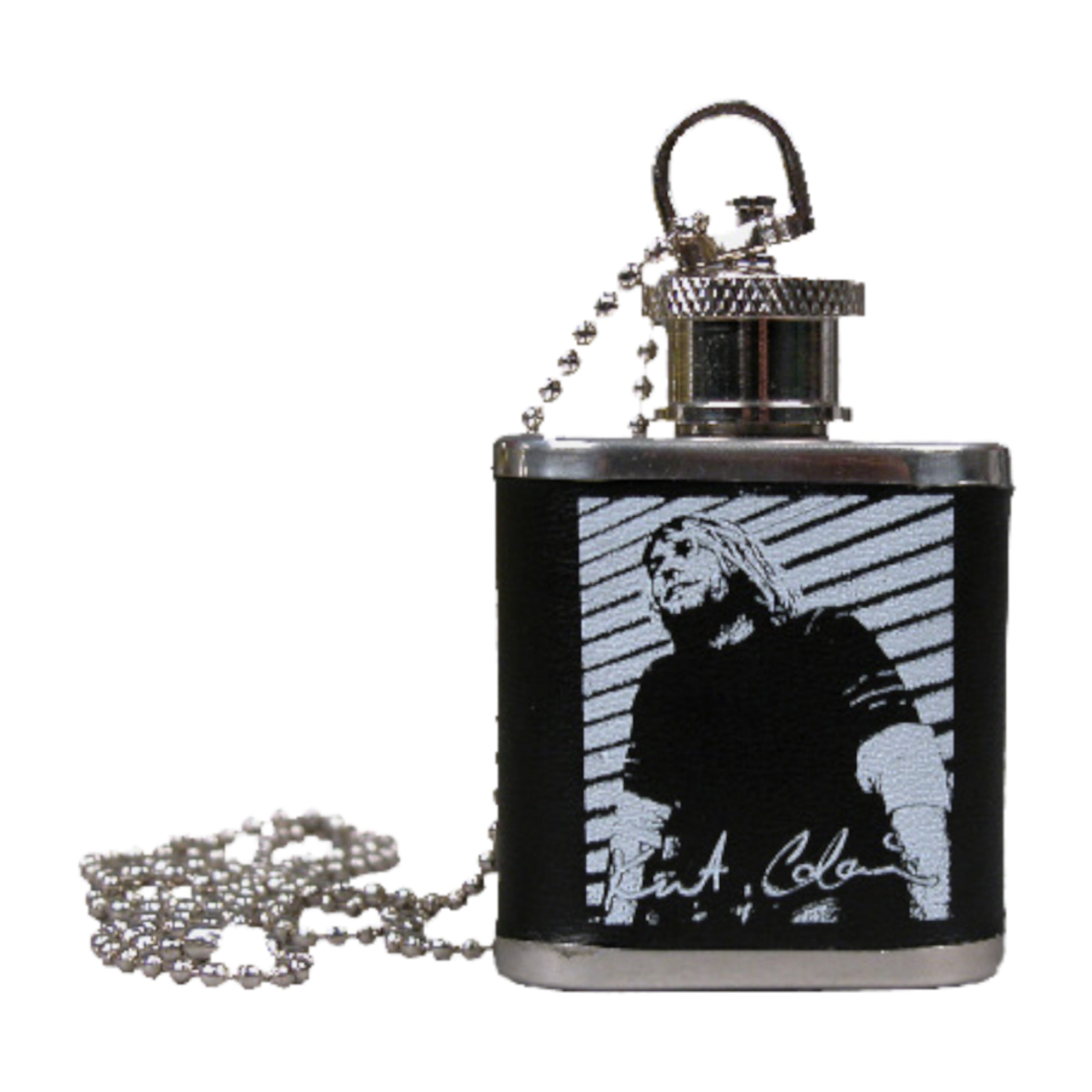Kurt Cobain Flask Necklace