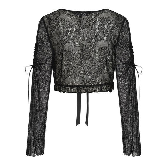 Morticia Lace Bolero