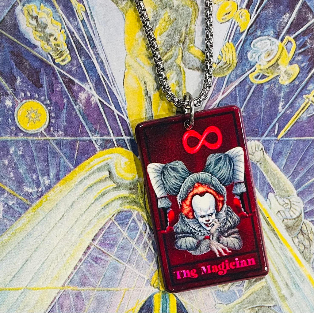 Horror Tarot Magician Necklace