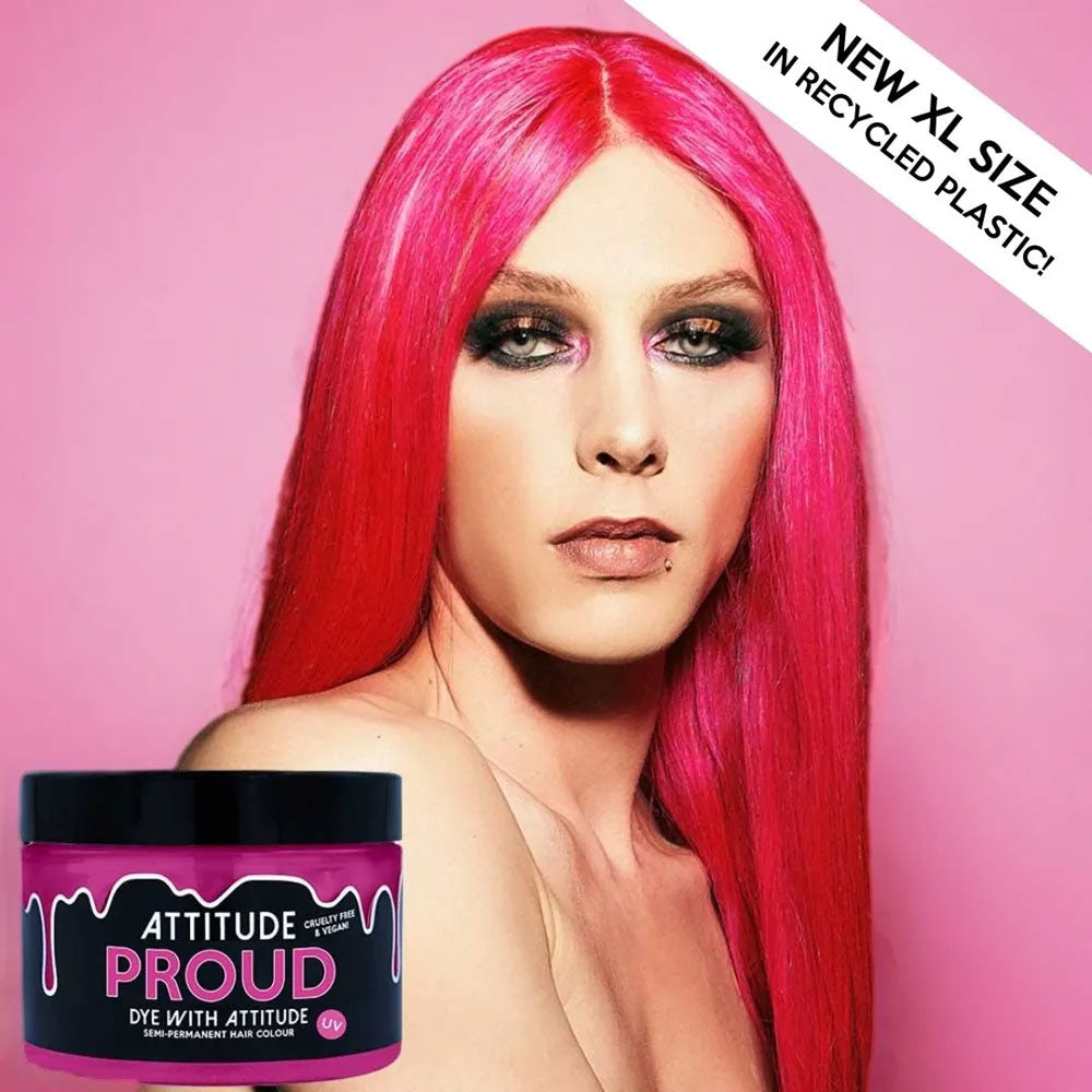 Proud UV Pink Attitude Hair Dye (250ml)