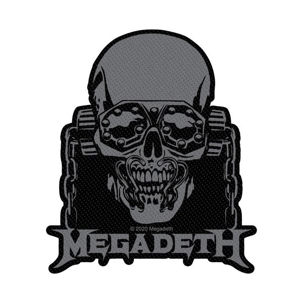 MEGADETH Vic Rattlehead Cut Out Patch