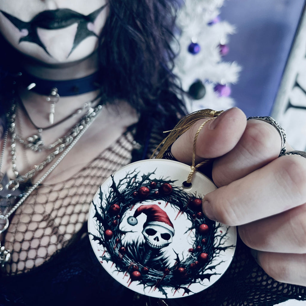Merry Creepmas Ornament - Wreath