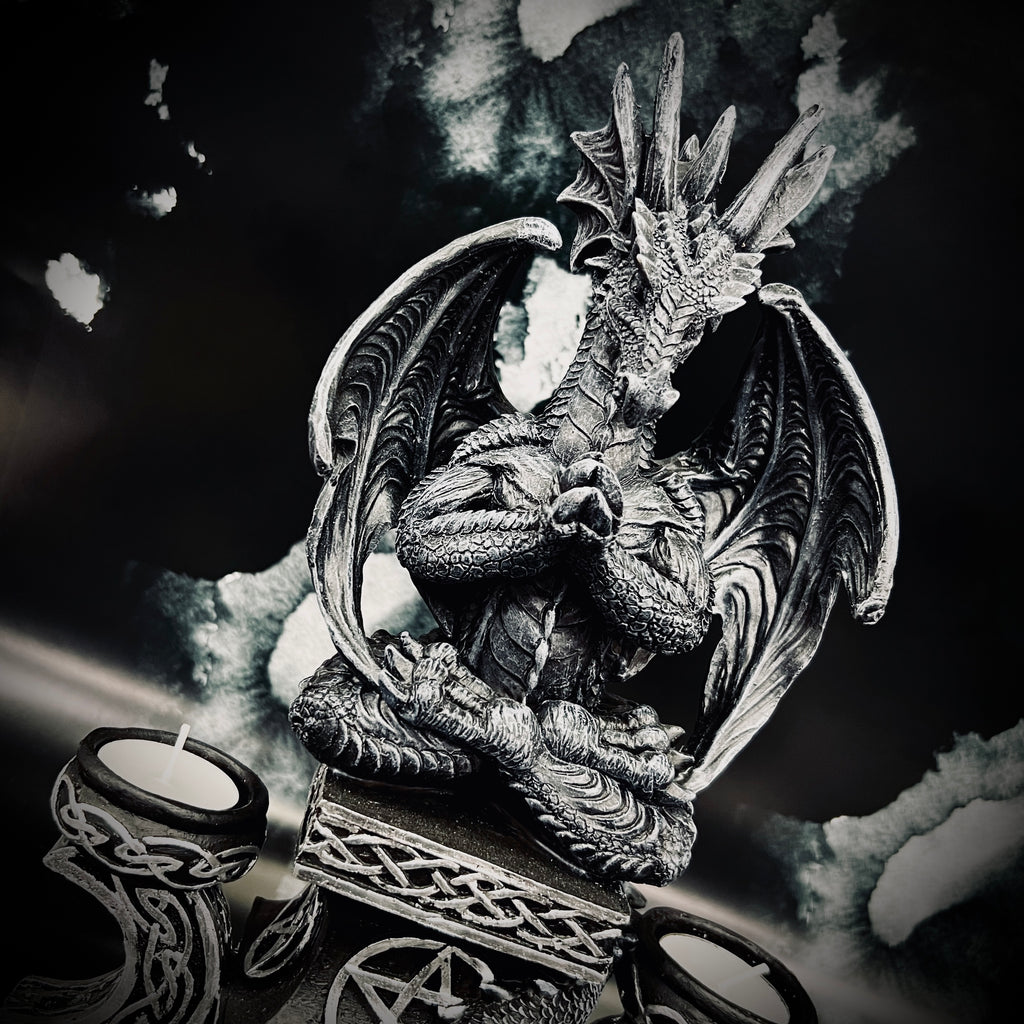 Quiescence Dragon Candle Holder