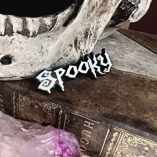 Spooky Enamel Pin