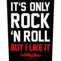 ROLLING STONES It's Only Rock 'n' Roll Back Patch