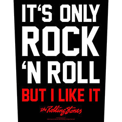 ROLLING STONES It's Only Rock 'n' Roll Back Patch