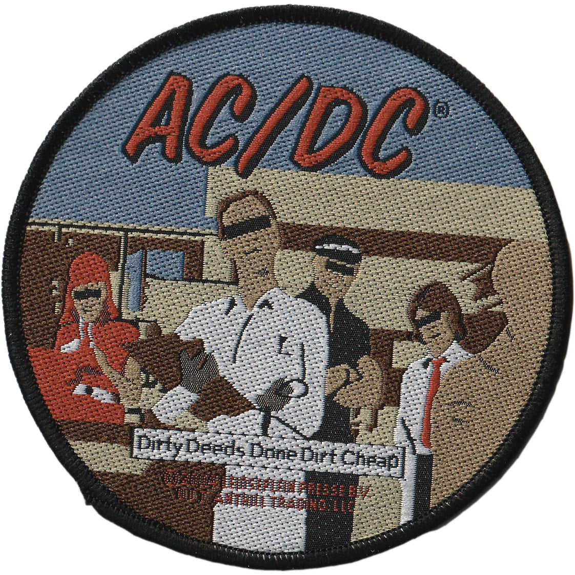 AC/DC Dirty Deeds Done Dirt Cheap Patch