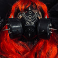 Descending Asteroid Cybergoth Gas Mask