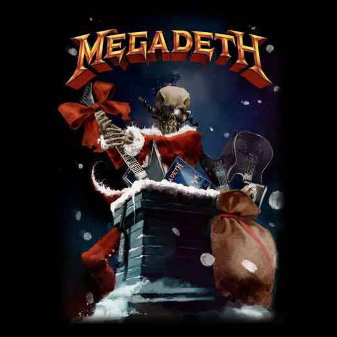 MEGADETH Santa Chimney Stuffer Xmas Tee