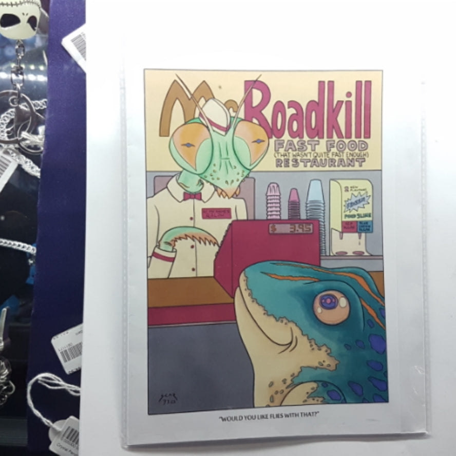 McRoadkill Blank Card
