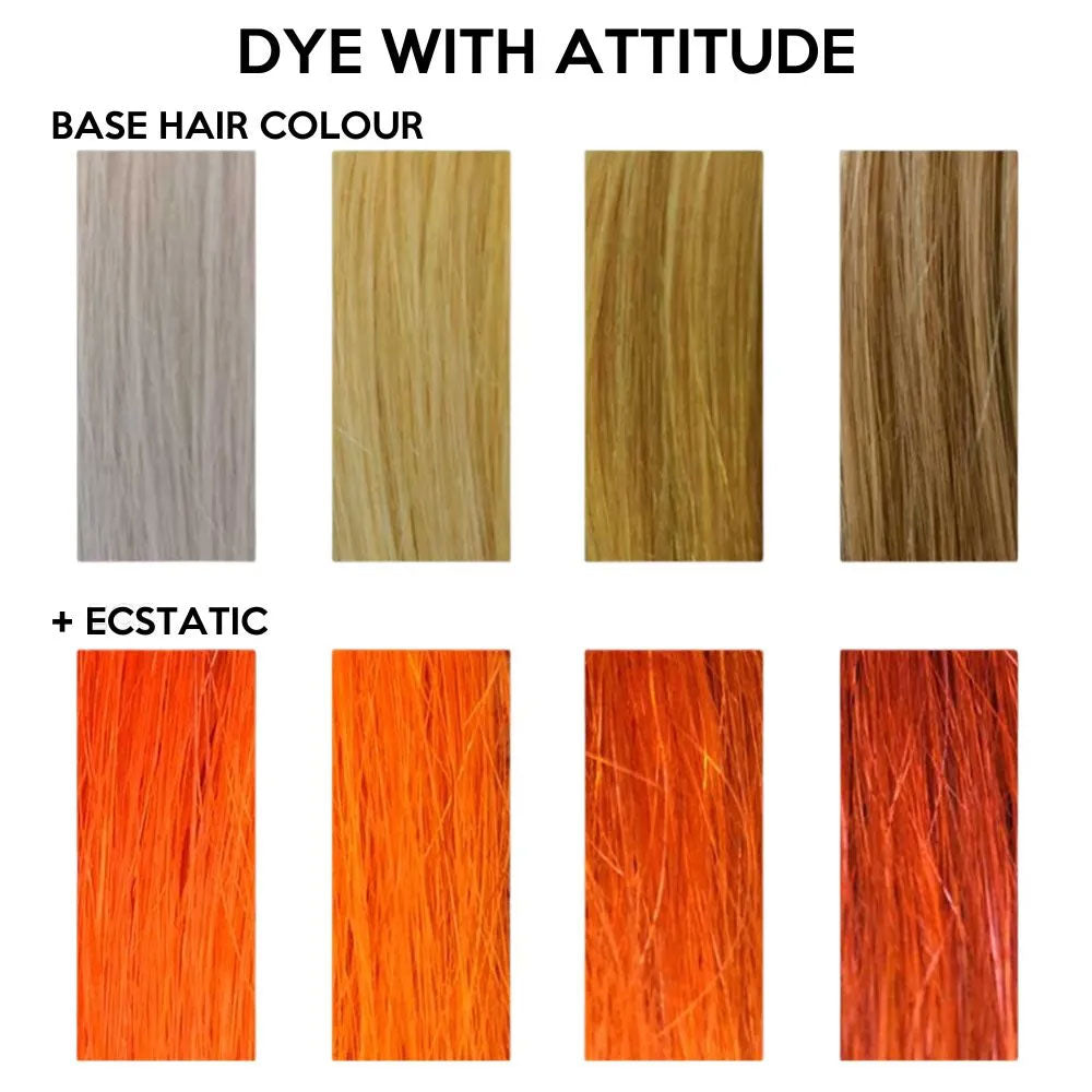 Ecstatic Orange Attitude Hair Dye