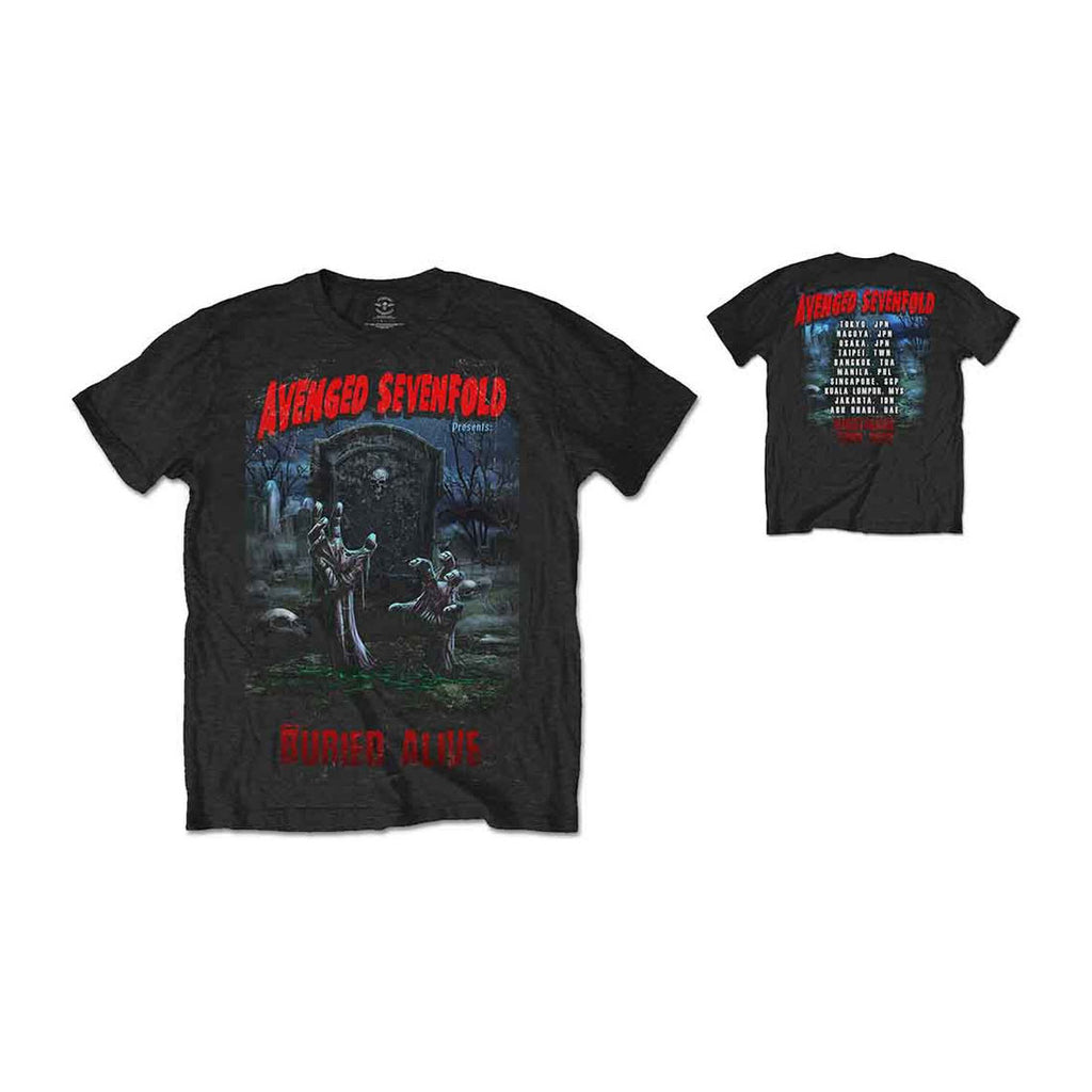 AVENGED SEVENFOLD (A7x) Buried Alive Tour Tee