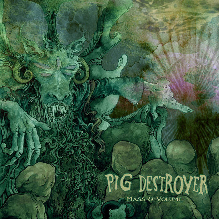 PIG DESTROYER Mass and Volume (Marble) LP Vinyl