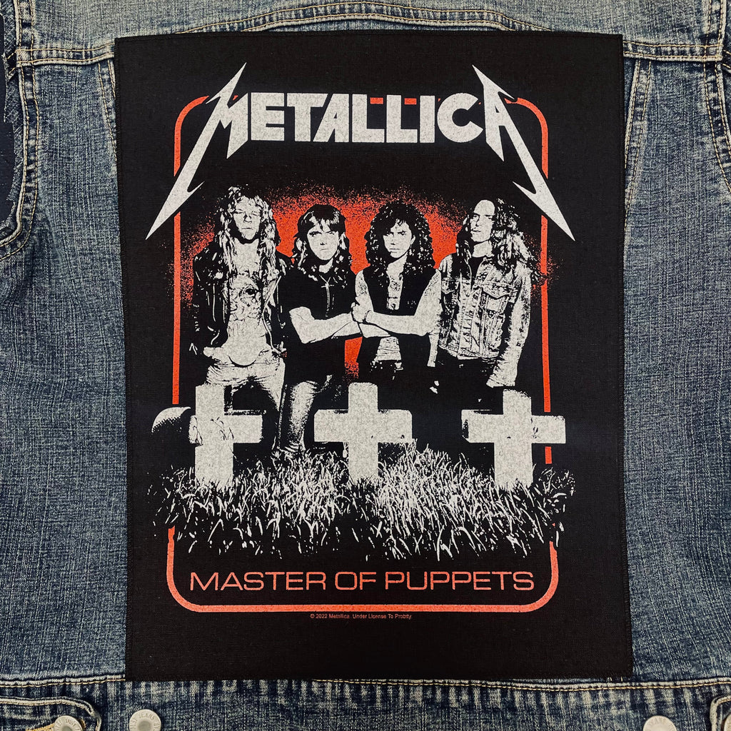 METALLICA Master of Puppets Classic Back Patch