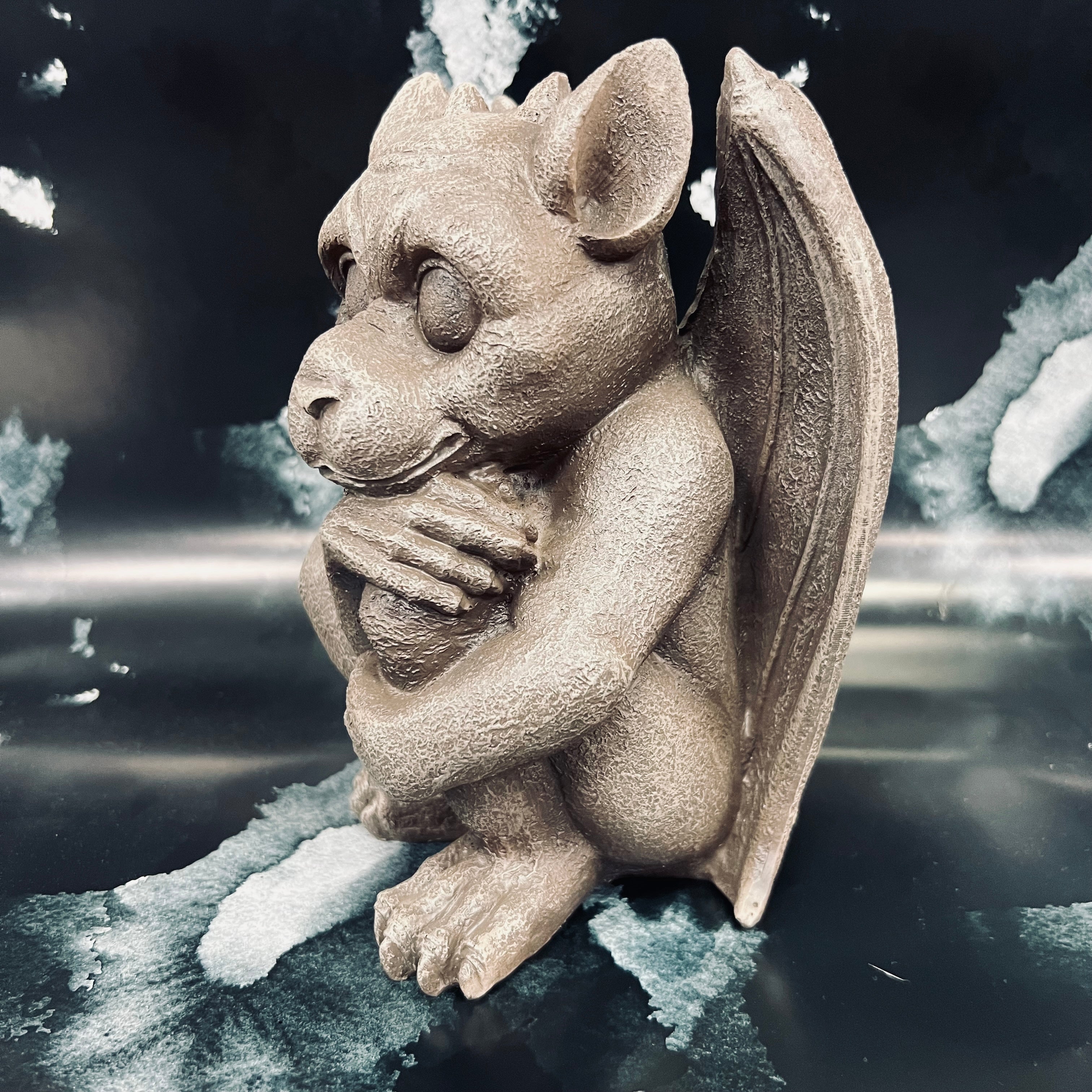 Guarding Gargoyle Figure