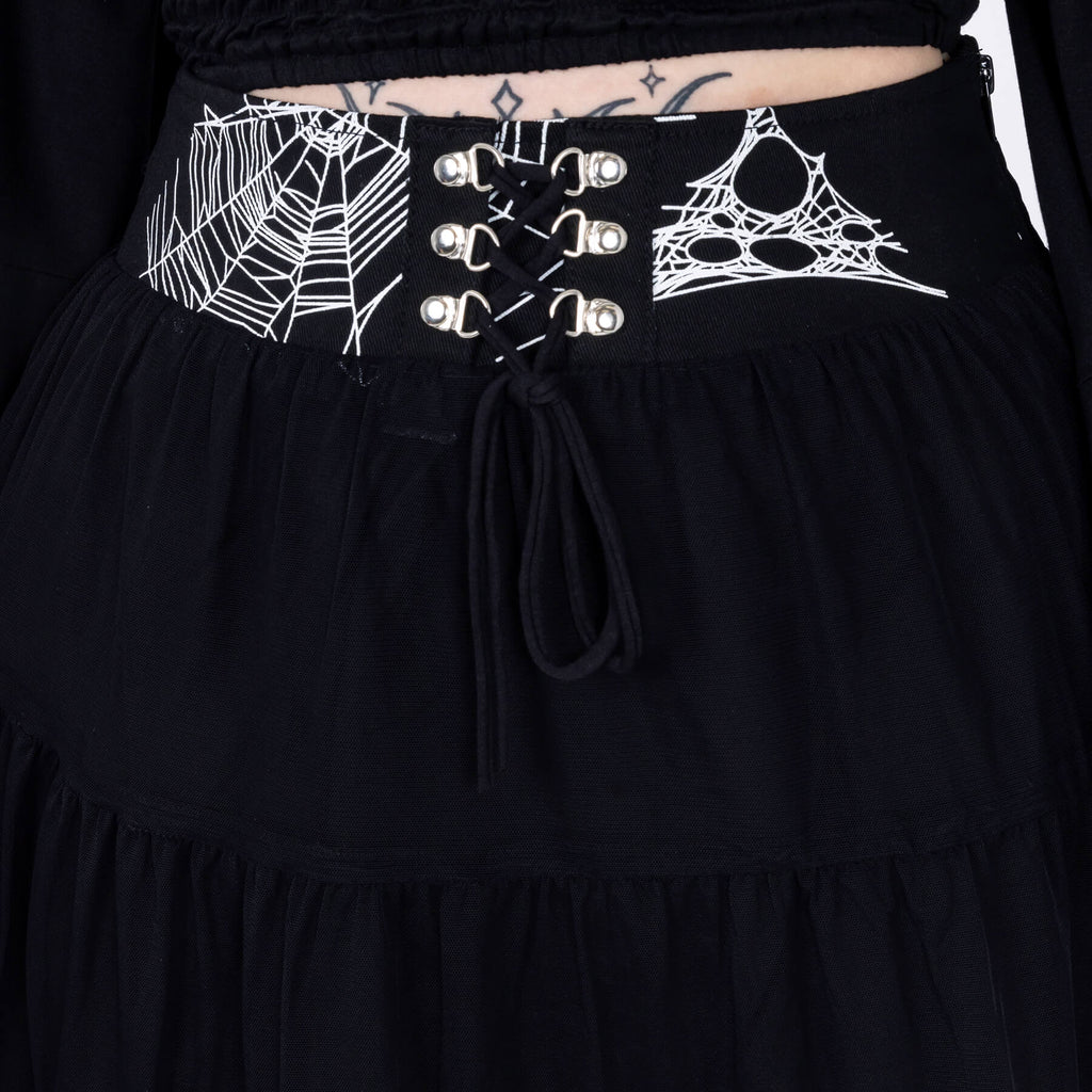 Arhana Spider Web Skirt