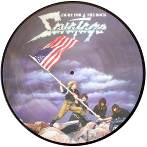 SAVATAGE Fight For The Rock Pic Vinyl LP (1986)