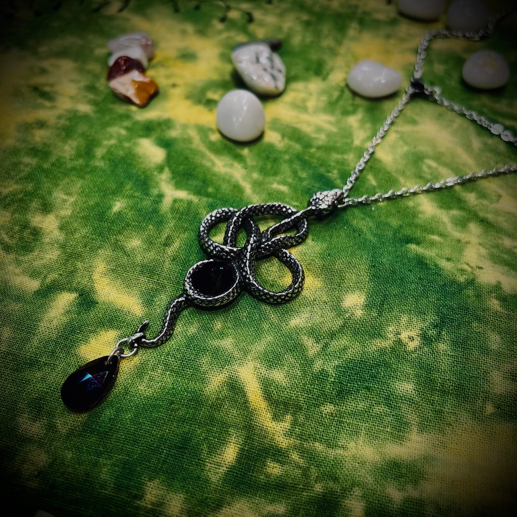 Tercia Serpent Necklace