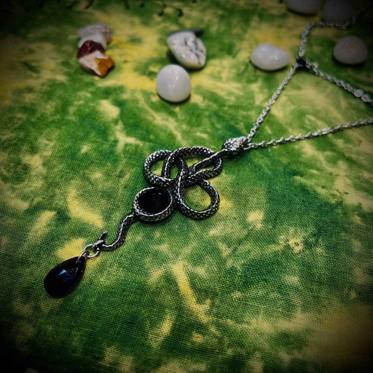 Tercia Serpent Necklace