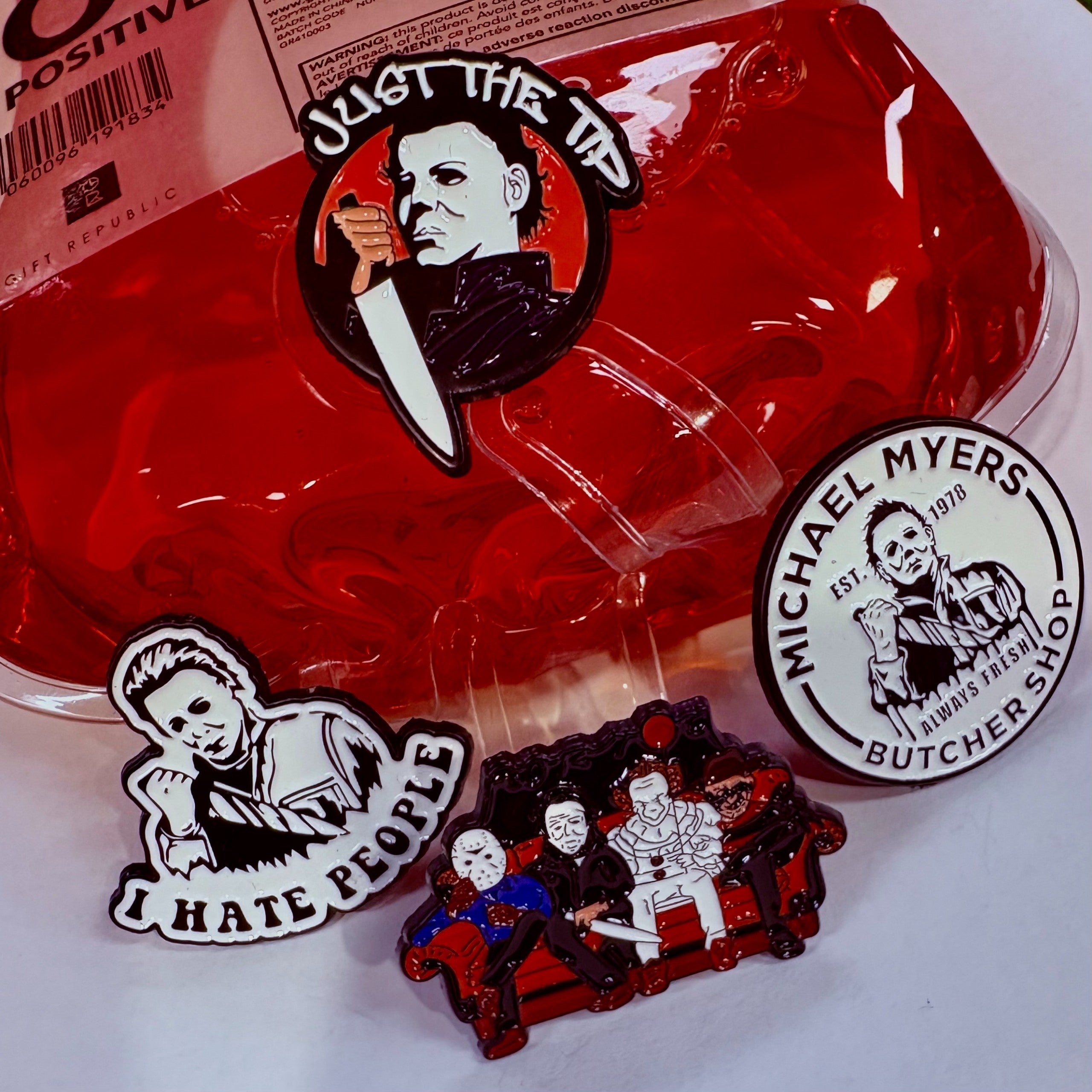 Michael Myers Just the Tip Enamel Pin