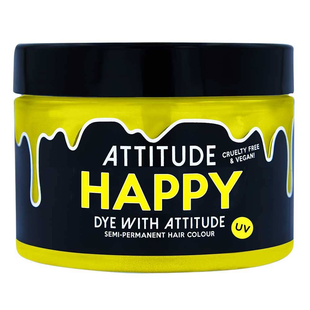 Happy UV Yellow Attitude Hair Dye