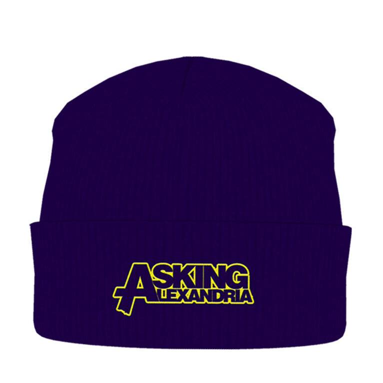ASKING ALEXANDRIA Beanie Purple