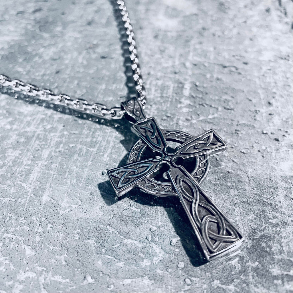 Old Wisdoms Celtic Cross Necklace