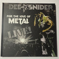 Dee Snider (TWISTED SISTER) Book ltd edition blu-ray & vinyl