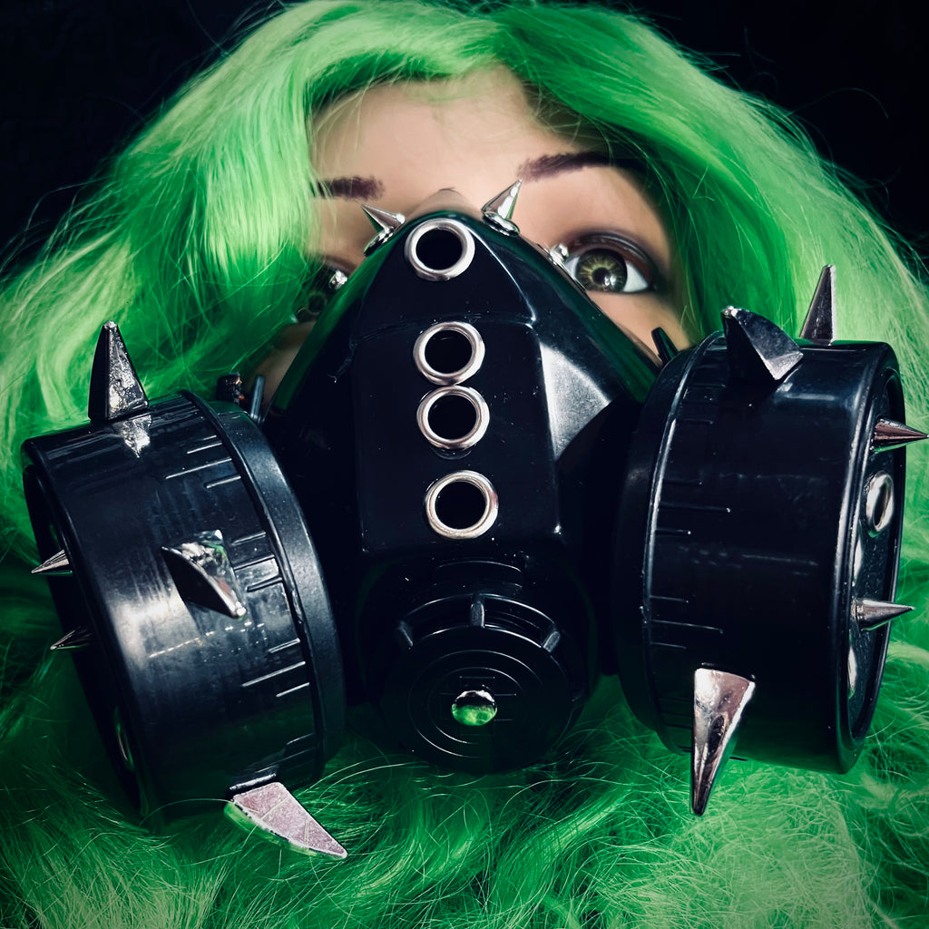 Asteroid Death Cybergoth Gas Mask