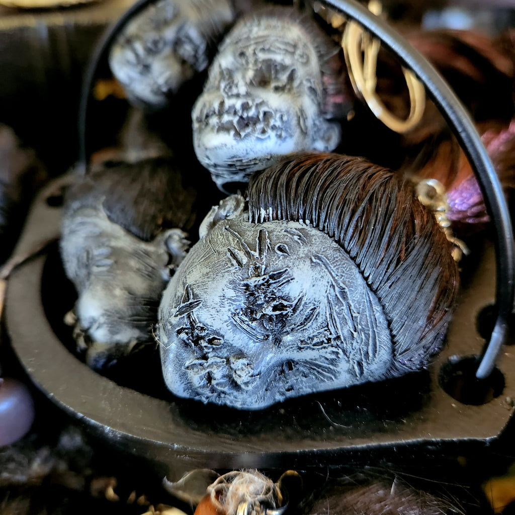Necro Head Keychain