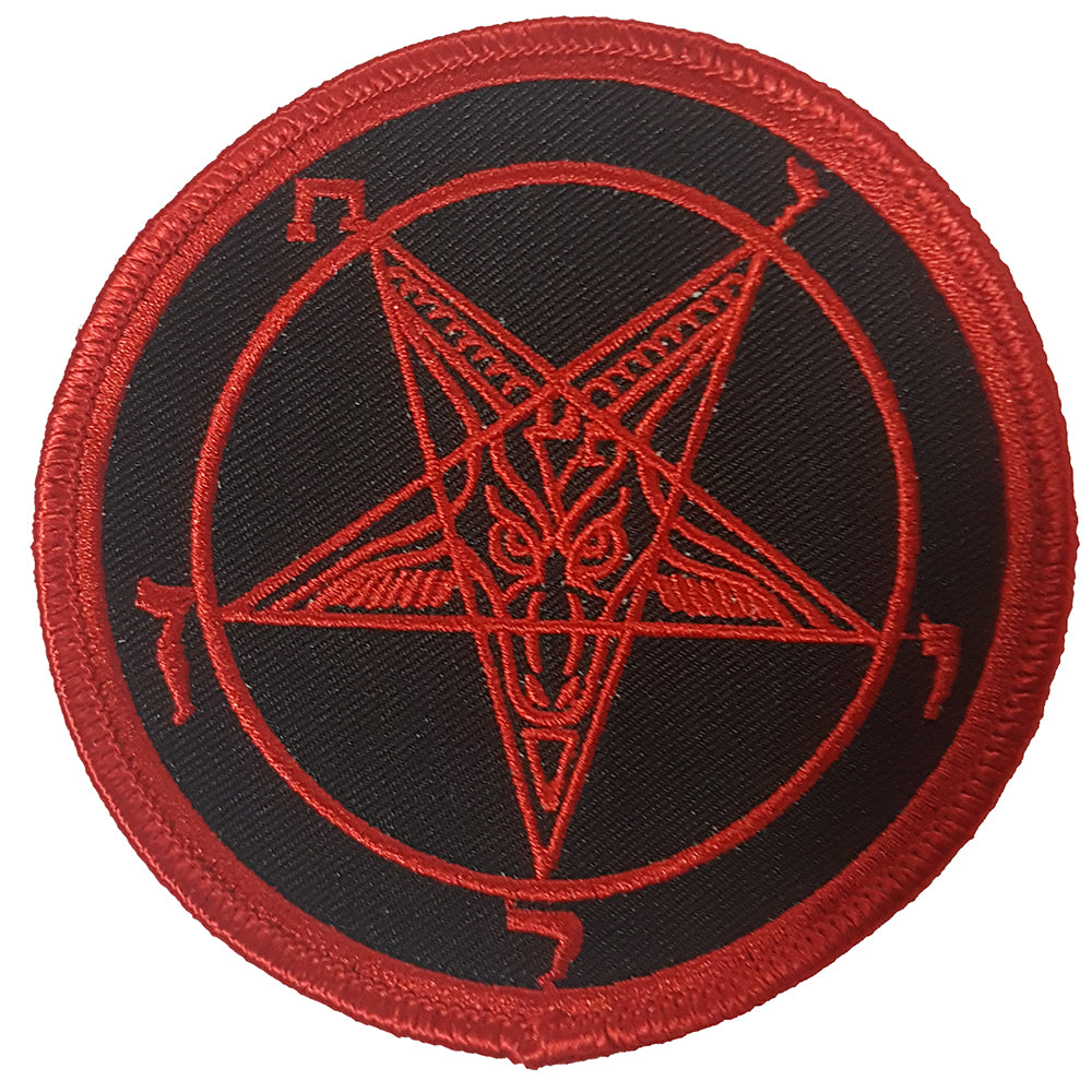 Baphomet Sigil Red Patch