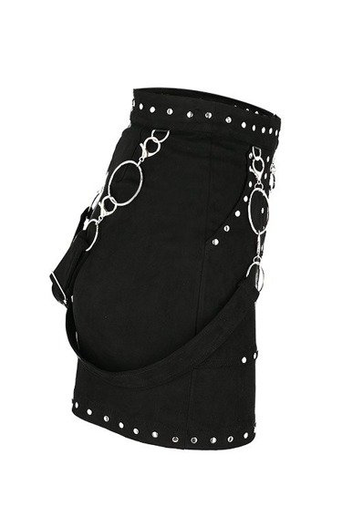 Per-SUEDE-ed Stud Skirt