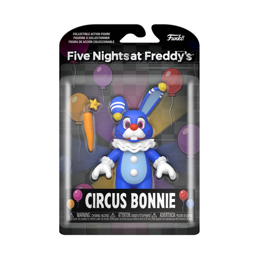 Bonnie (Clown) 5" Action Figure Five Night At Freddy's