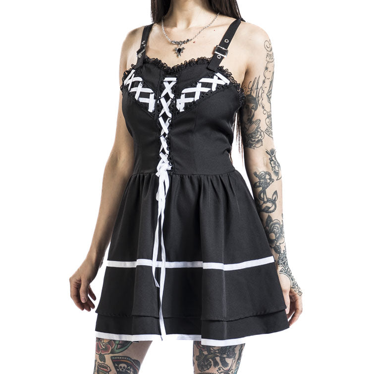 Yumi Corset Laced Dress