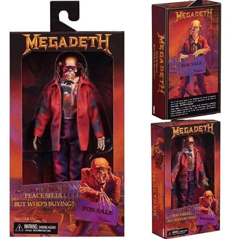 MEGADETH Peace Sells 8" Clothed Figurine