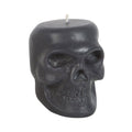 Dark Matter Black Skull Candle