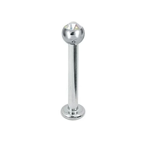 Bedazzled Micro Jewelled Labret - Crystal Clear