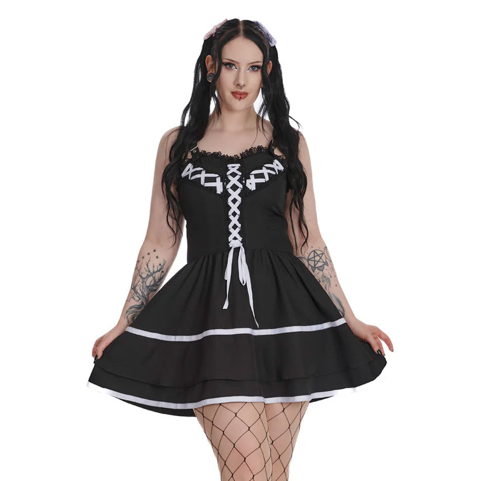 Yumi Corset Laced Dress