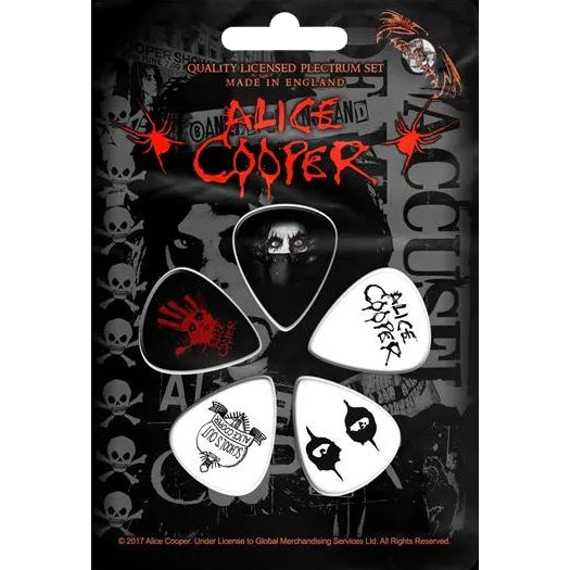 ALICE COOPER Guitar Plectrum Pack
